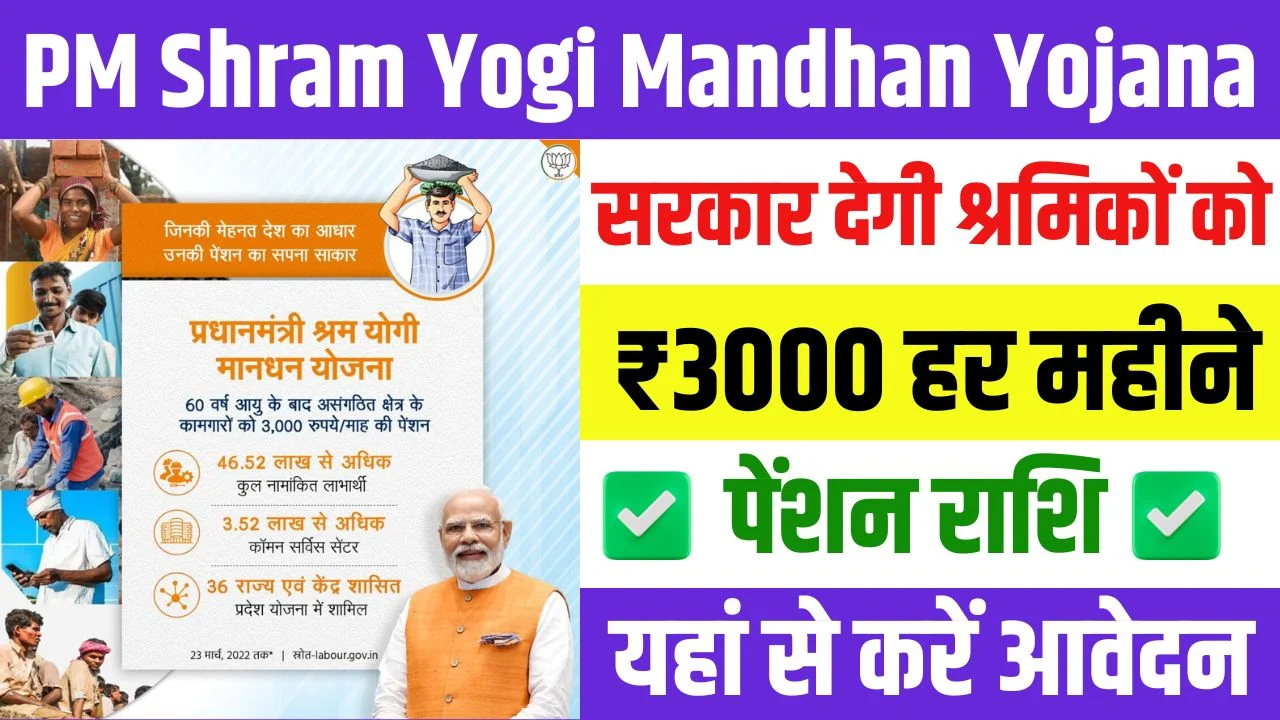 PM Shram Yogi Mandhan Yojana