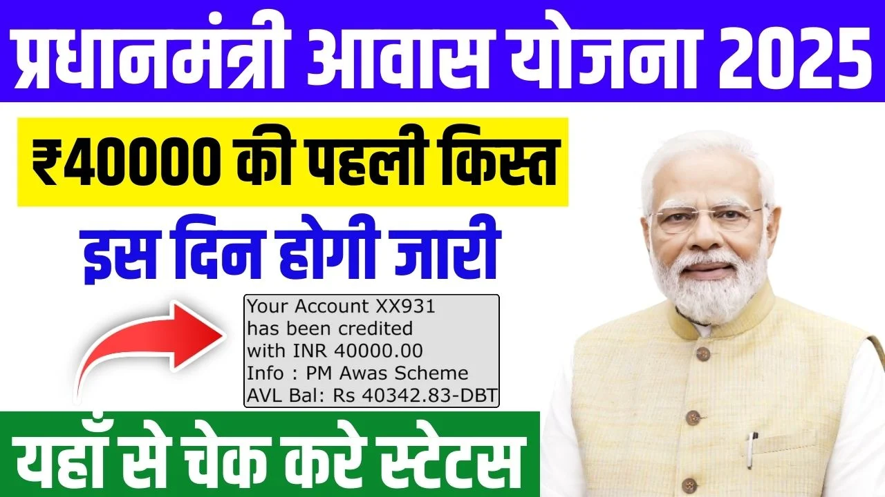 PM Awas Yojana First Kist Date