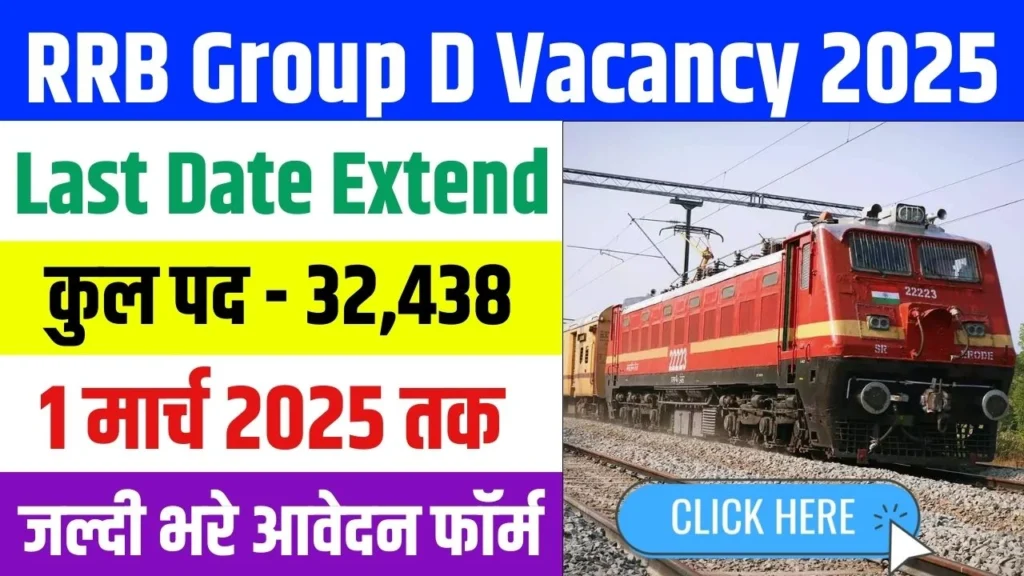 Railway Group D Last Date Extend