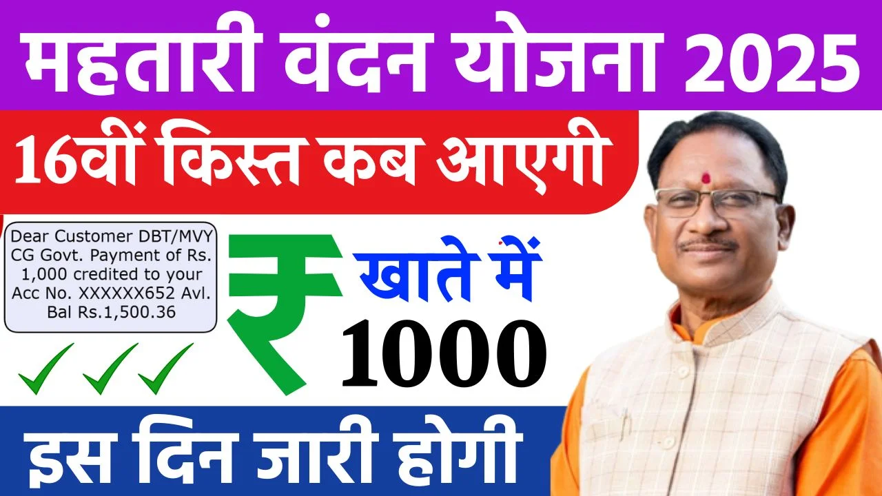 Mahtari Vandana Yojana 16th Kist