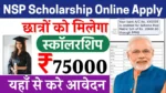 NSP Scholarship Online Apply