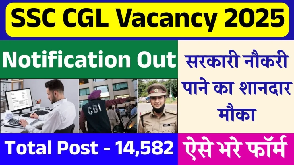 SSC CGL Vacancy 2025
