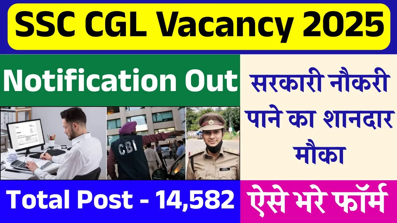 SSC CGL Vacancy 2025
